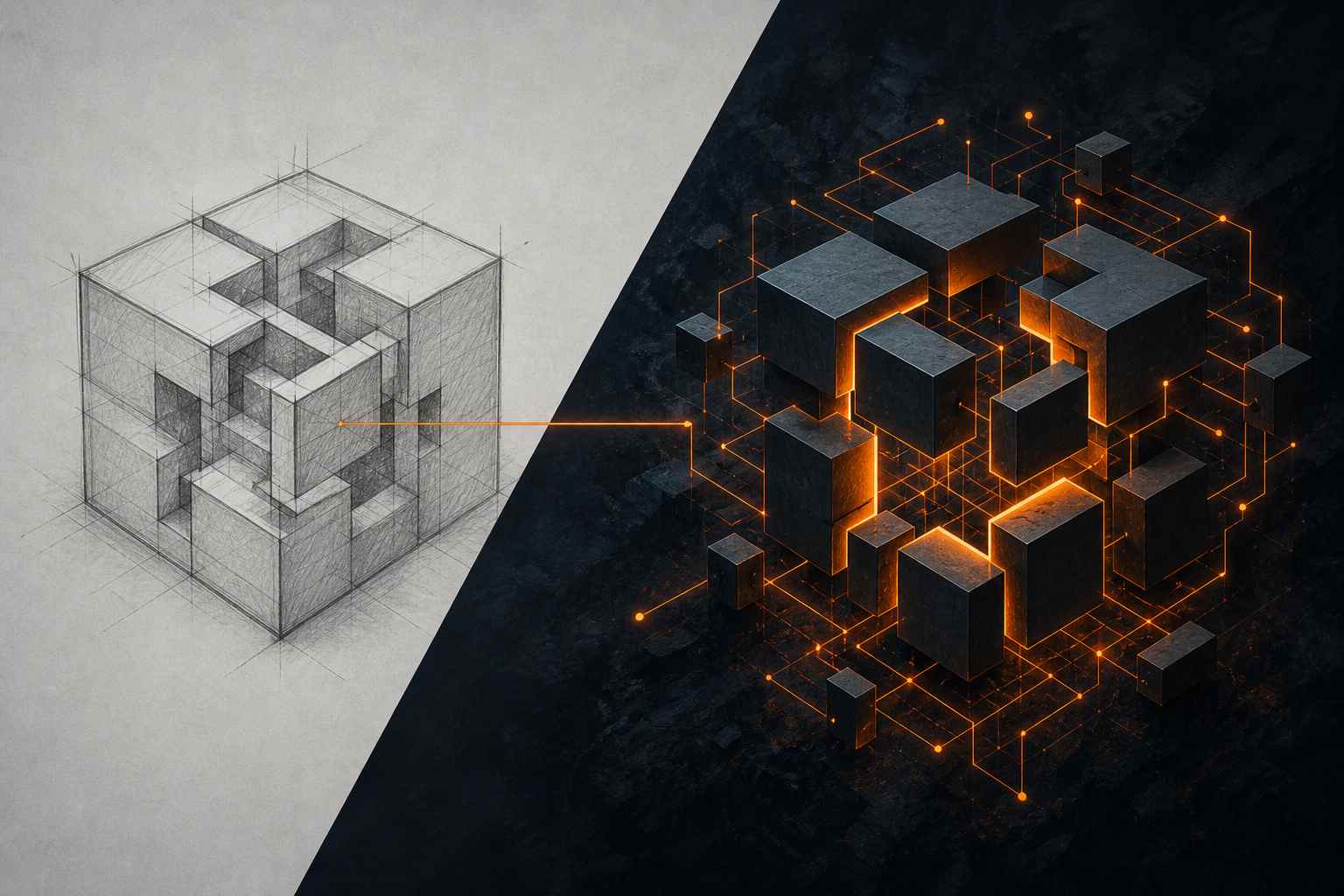 From research notes to architecture to a running system.